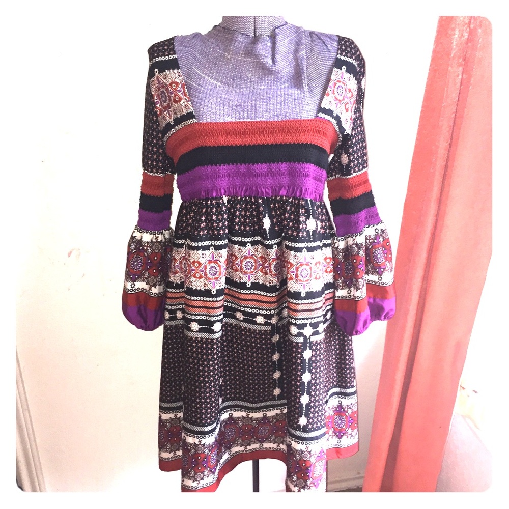 Jessica Simpson boho summer dress sz 12